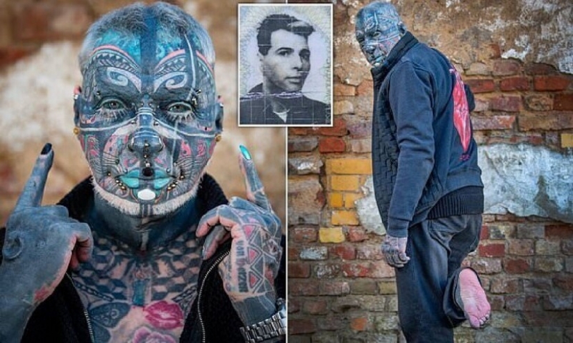 Magneto: el más tatuado del pensionista en Alemania