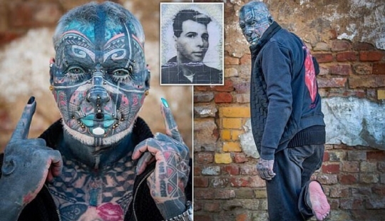 Magneto: the most tattooed pensioner in Germany