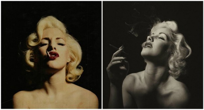Marilyn Monroe turned out great in these pictures... only she wasn't there