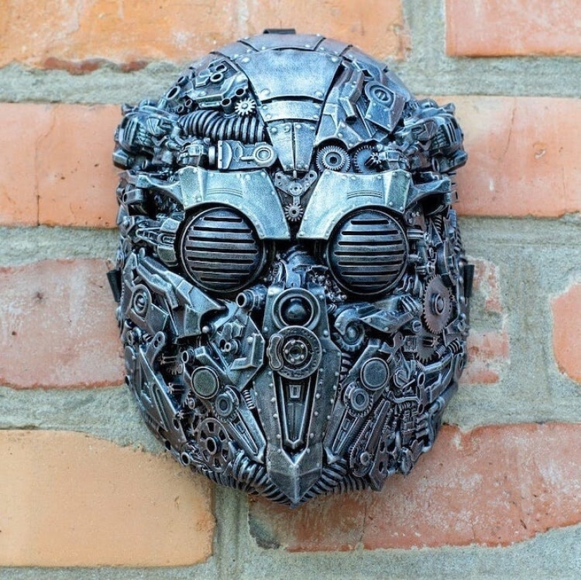 Masks in steampunk style by Dmitry Bragin from Kharkov