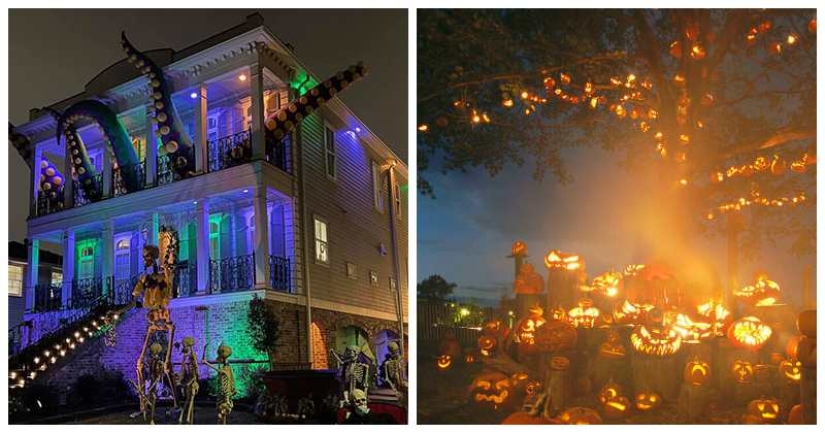 Memno, large-scale, nightmarish: 30 examples of ingenious decor from Halloween fans