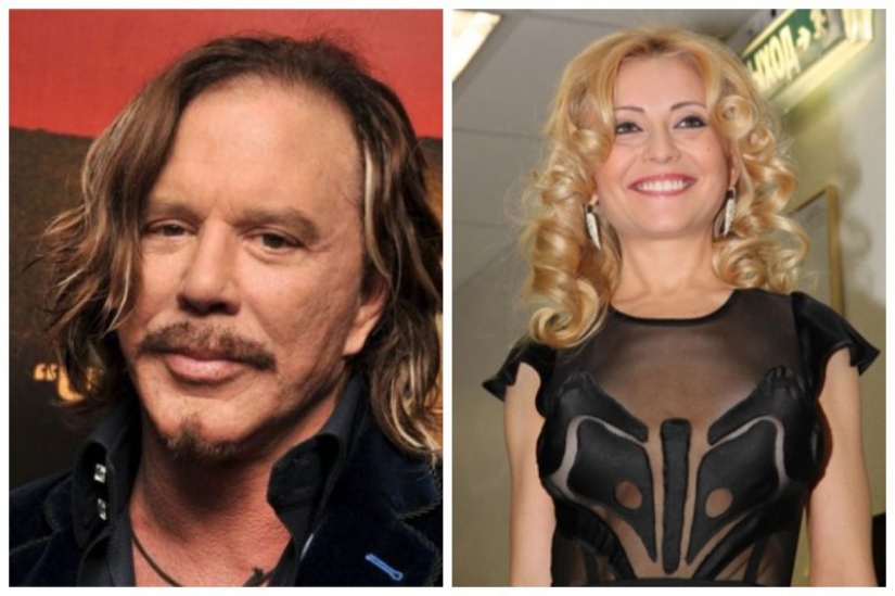 Mickey Rourke Philip Andre and Angelica Varum Maria: real names of stars that you shocking