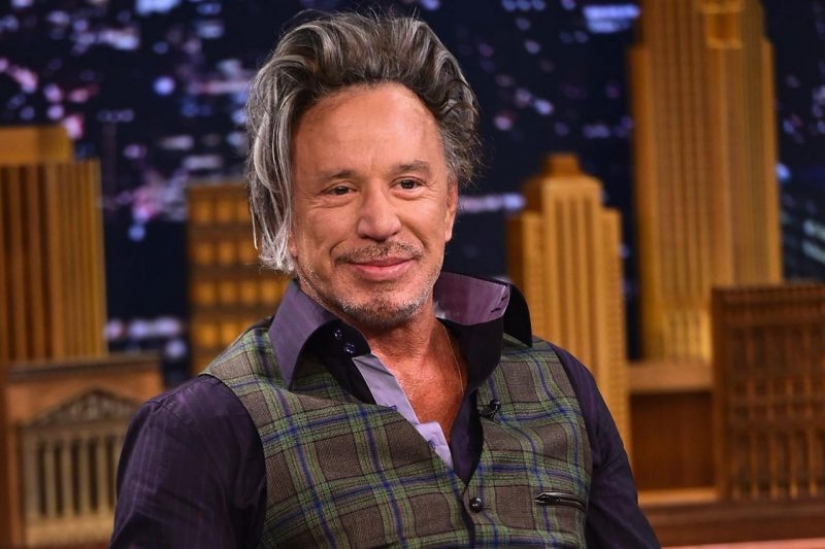 Mickey Rourke Philip Andre and Angelica Varum Maria: real names of stars that you shocking