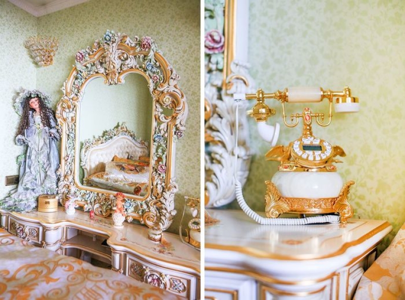 Microdoor on the highway of Enthusiasts: Muscovite designed her one-bedroom in the Baroque style