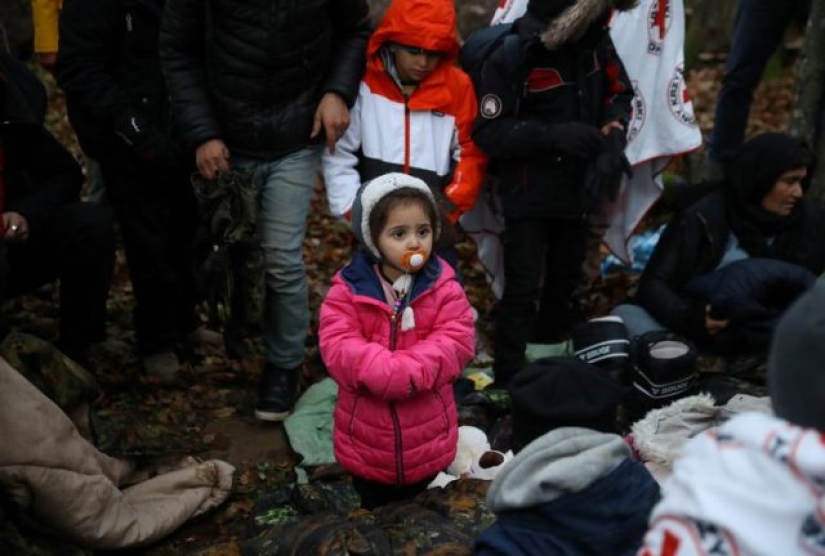 Miles de migrantes quedaron atrapados en la trampa en la frontera bielorrusa-polaca