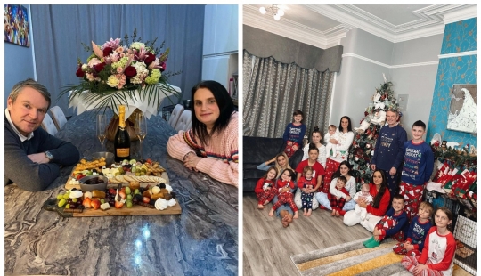 Millonarios con muchos hijos: la vida elegante de la familia más grande de Gran Bretaña