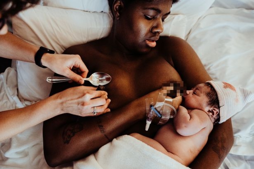Miracle of births: winners of the international Birth Photography Awards this year captured the emotions and the first seconds of life in all their original beauty (18 +)
