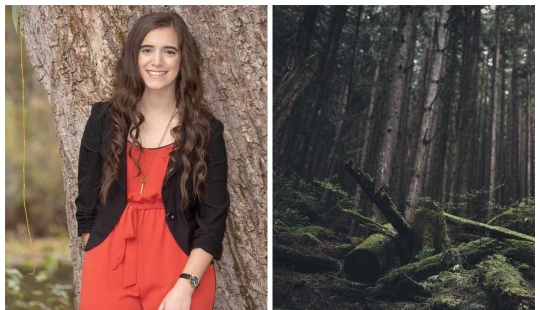 Miraculously survived: an 18-year-old American woman who got lost in the woods was found alive 9 days later