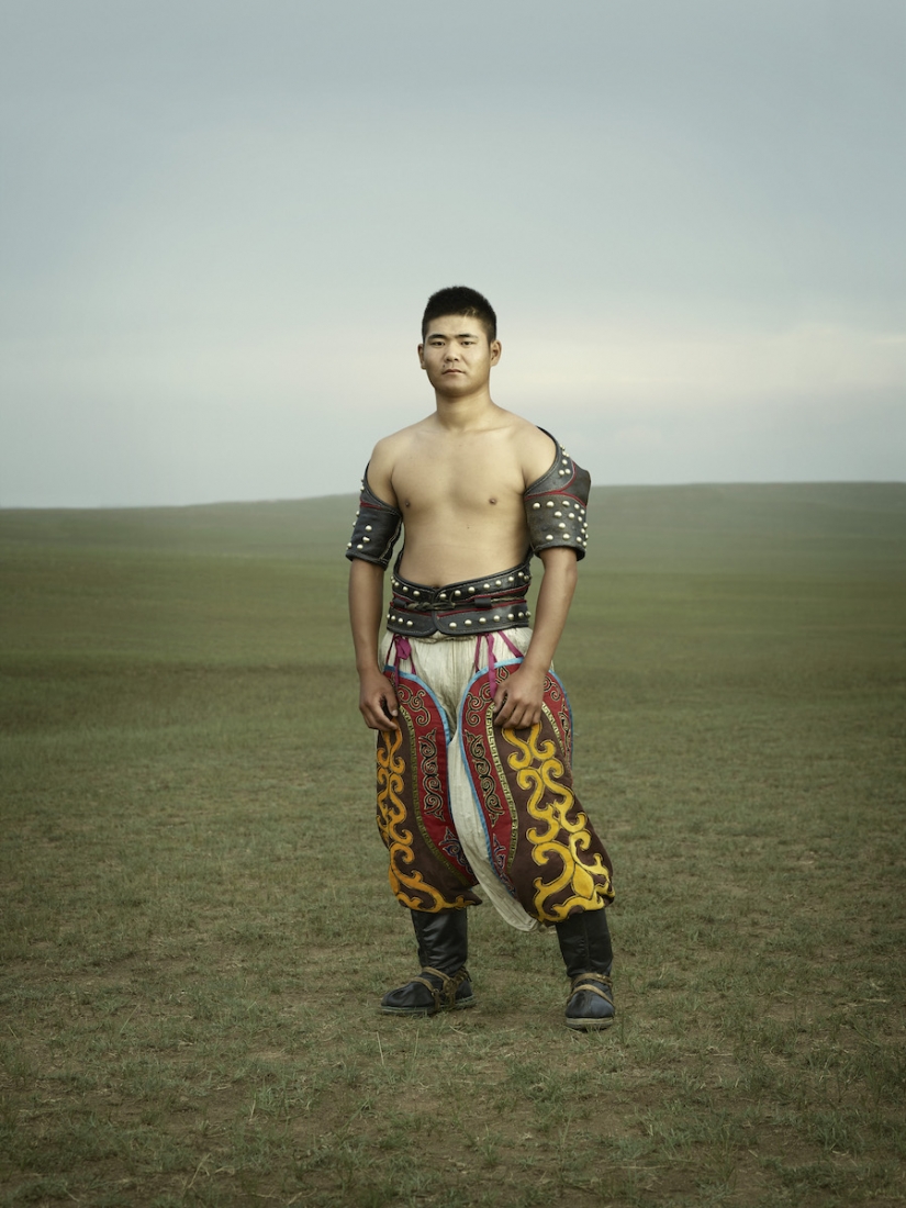 "Mongolian wrestling is like going to war"