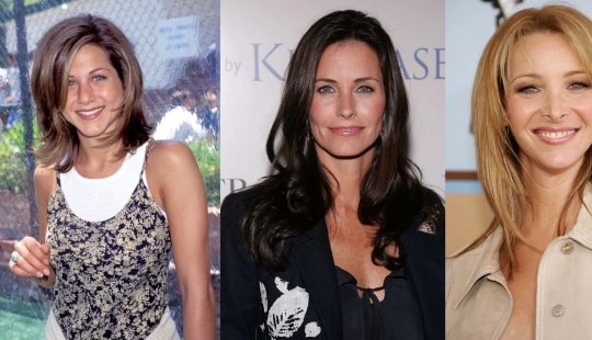 Monica, Rachel y Phoebe ahora: cómo han cambiado las actrices de la serie de televisión "Friends"