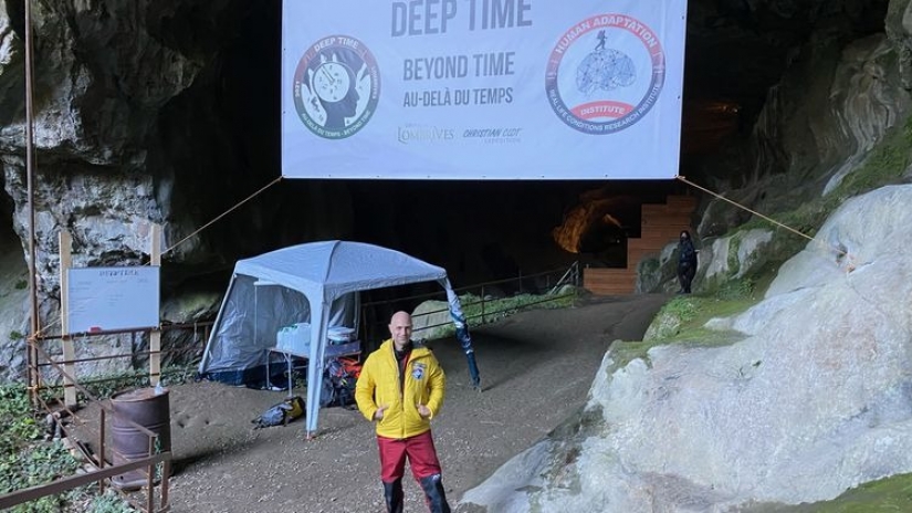 Más allá del tiempo: 15 voluntarios en Francia se va a mantener en completo aislamiento en la cueva durante 40 días