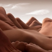 Naked Geology: Carl Warner's Surreal landscapes Created from naked Bodies