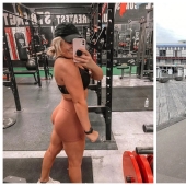 "Naked" trend: why do fashionistas choose nude leggings and tops for training