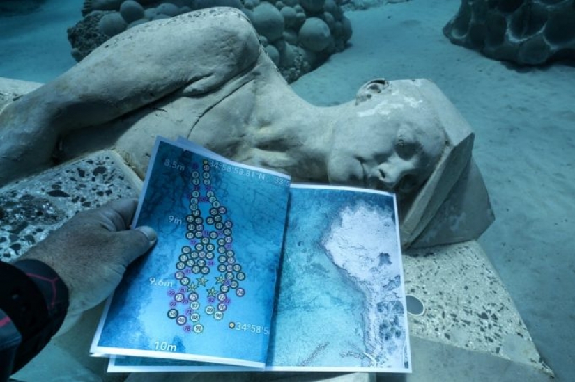New Cyprus Underwater Sculpture Park in Photos