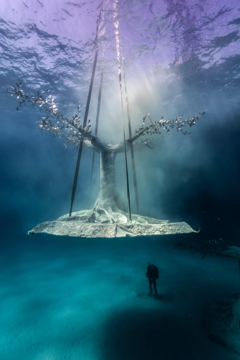 New Cyprus Underwater Sculpture Park in Photos