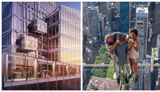 New York's scariest new Attraction: a 370-meter-high observation deck New York's scariest new Attraction: a 370-meter-high observation deck