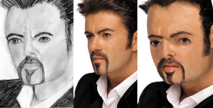 No crear un ídolo para ti mismo: celebridades fueron photoshopeados en el estilo de dibujos de fans