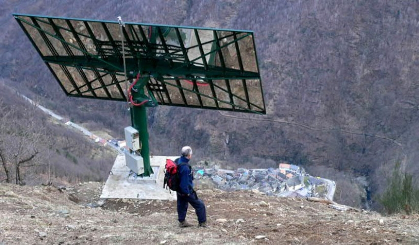 No hay sol? ¡Hazlo tú mismo! El caso de un pueblo de montaña italiano