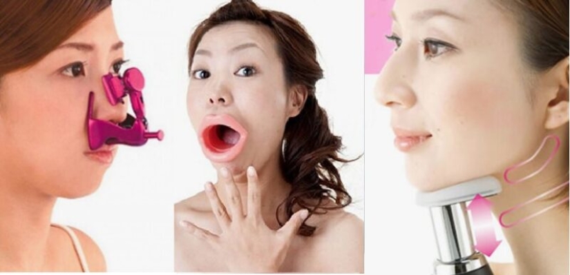 Nose sharpener, mouth extension and cheekbone lift: 10 weird beauty gadgets