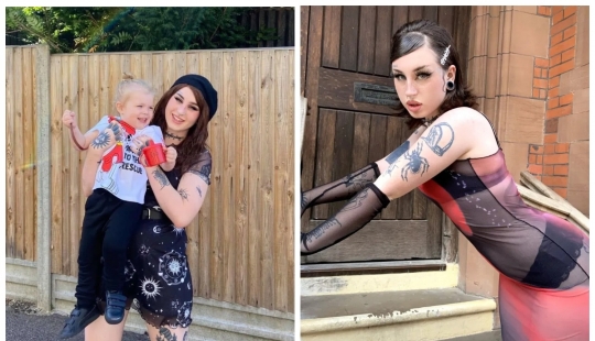 Not a prostitute, but the style is like this: trolls insult a young mother because of revealing outfits