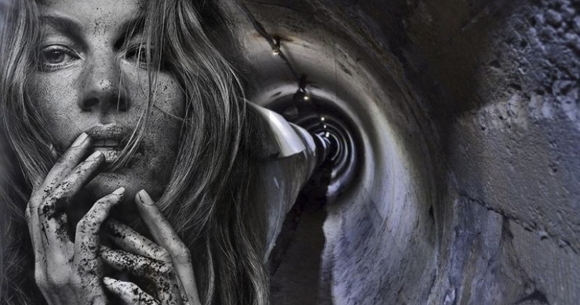 Nude American walked into a strange door and disappeared for three weeks in the storm drain