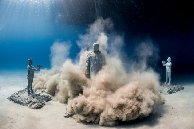 Nuevo parque de esculturas submarinas de Chipre en fotos