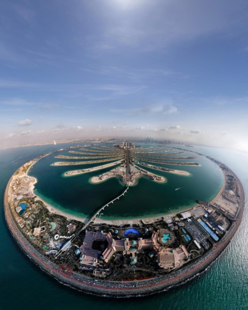 One flew over the nest of the Emir: photographing Dubai from a bird's eye view
