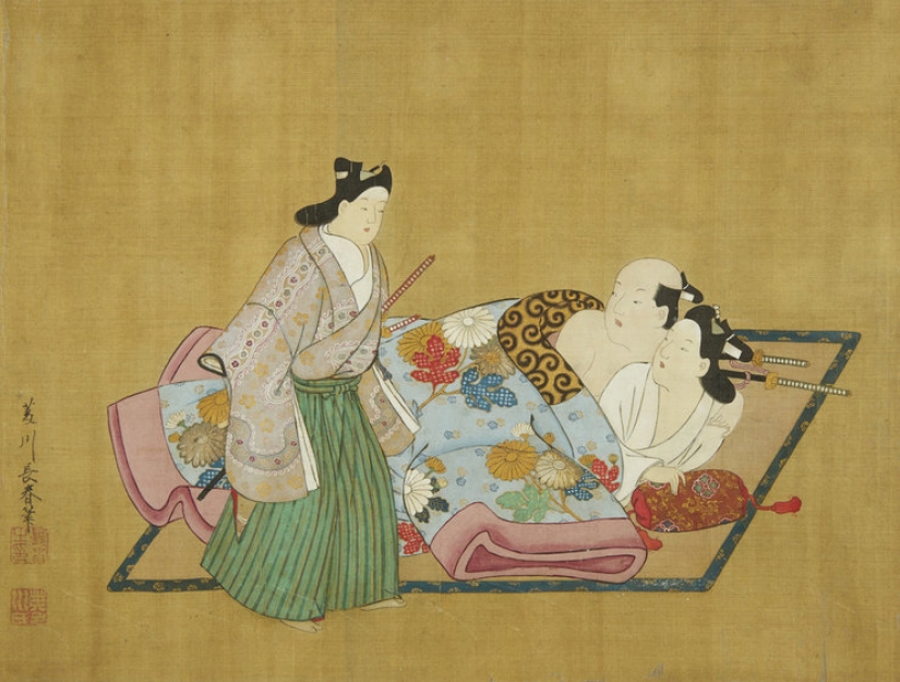 Only without kissing: the culture of sex among the Japanese before the XX century