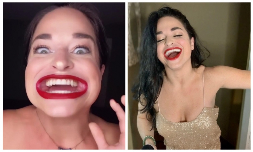 Open your mouth! How a Woman with the World's Largest Mouth Gets Up to $ 15,000 for a video