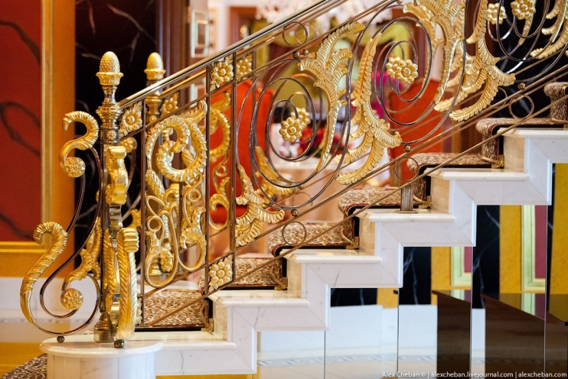 Oro para jeques y oligarcas: la habitación más cara del hotel de siete estrellas Burj Al Arab