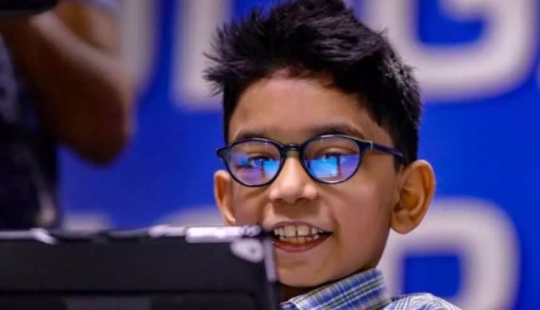 Otro Récord Mundial Guinness: el programador más joven era un niño de seis años de la India