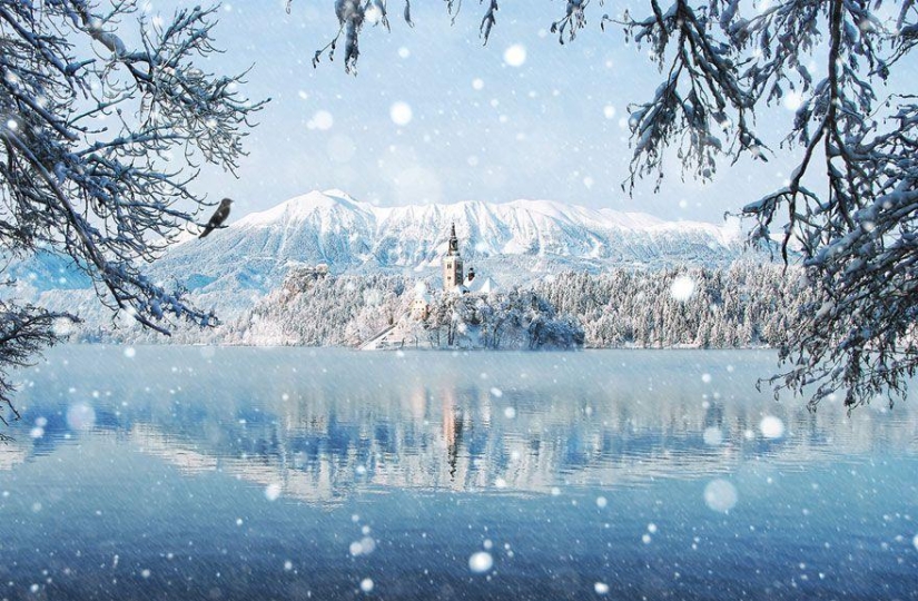 Paisajes de invierno relajantes por un fotógrafo alemán