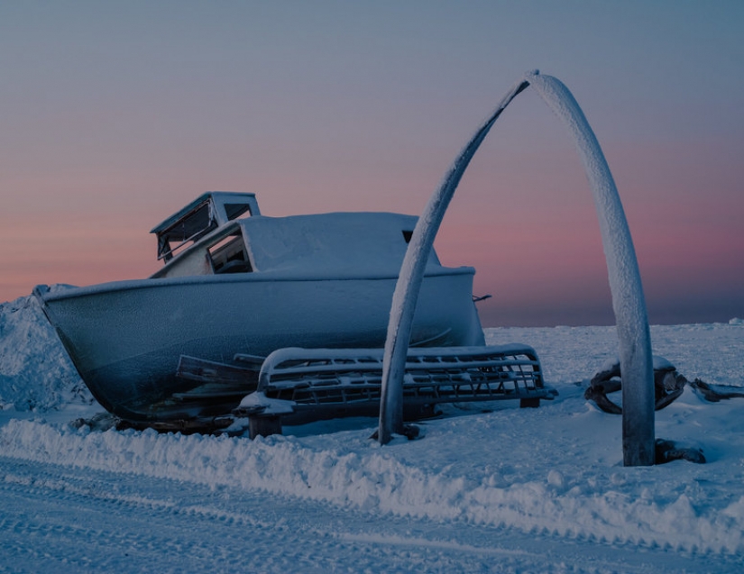 Paisajes nevados y la noche polar: cómo funciona la vida en la ciudad más septentrional de Alaska