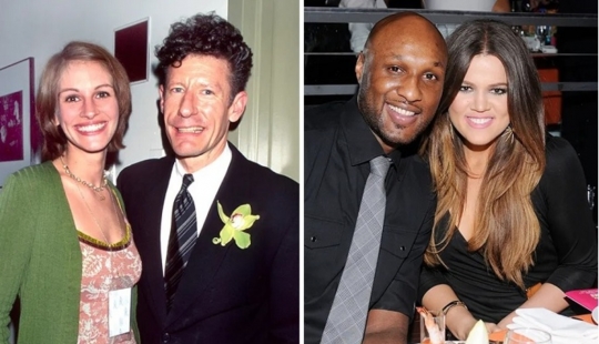 Para el primer encuentro: Jolie, Roberts y otras estrellas, a toda prisa casado