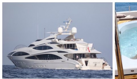 Paradise on the waves: aboard Cristiano Ronaldo's luxury yacht, worth millions