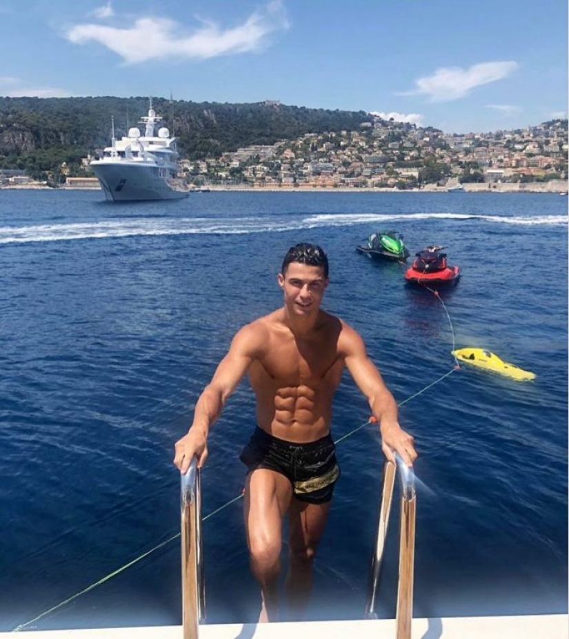 Paraíso sobre las olas: a bordo del yate de lujo de Cristiano Ronaldo, valorado en millones