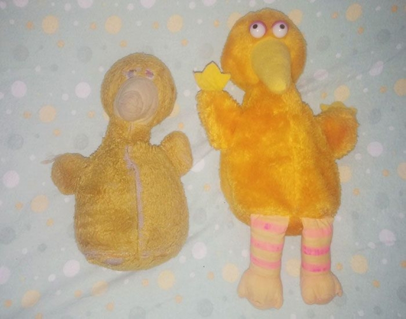 Past vs present: the same toy with a difference in age more than 25 years