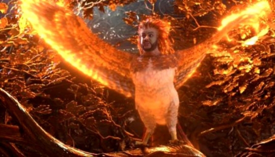 Philip Kirkorov en la imagen de un Pájaro de fuego Ardiente se convierte en un meme