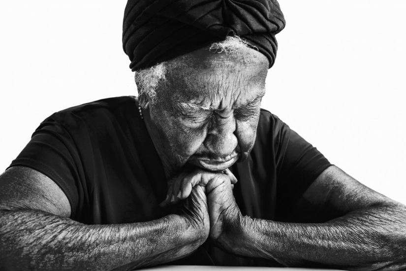Photos of 100-year-old people