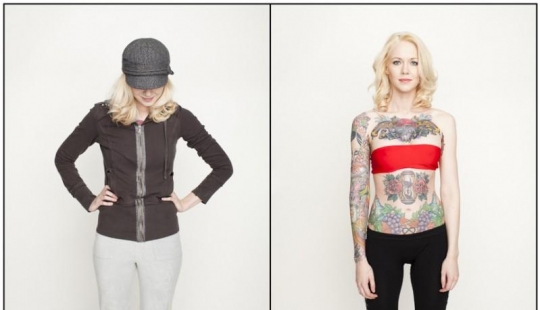 Pintado de los Canadienses: lo que está debajo de la ropa?