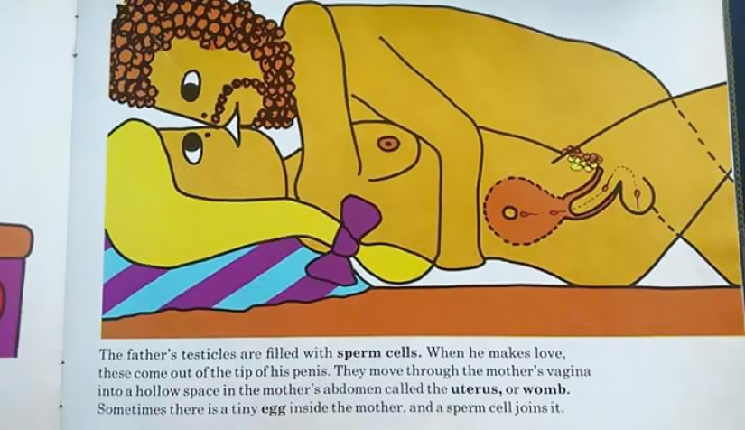 Pistils and stamens: as in different countries to teach kids about sex