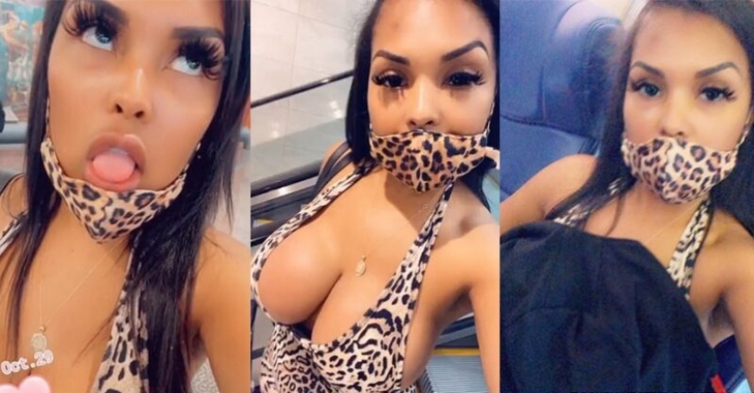 Playboy model gave the airline's erotic revenge for public humiliation
