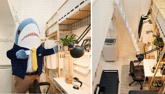 Por qué IKEA alquila apartamentos dúplex en el centro de Tokio por 65 rublos al mes