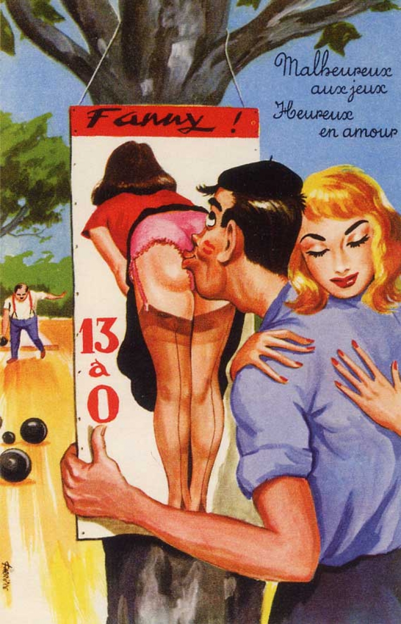 ¿Por qué los franceses besan a la camarera del pueblo en el quinto punto