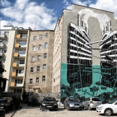 Power in Motion: Fotógrafo español convierte graffiti callejero en GIF