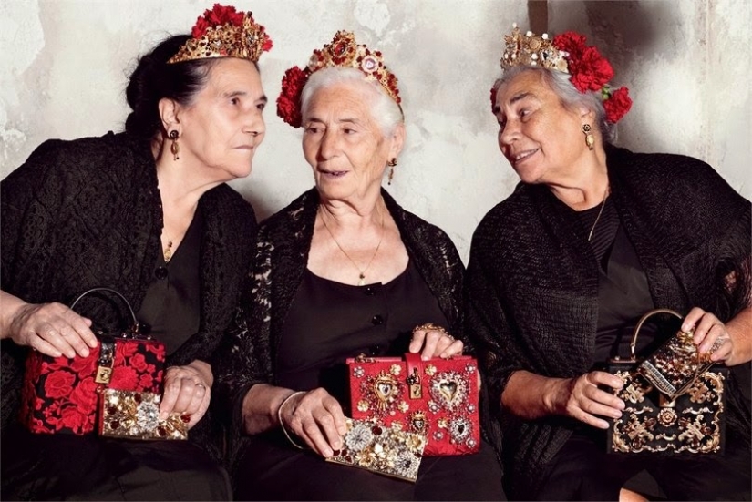 "Que la abuela!": un anciano italiano de la belleza, que el mundo admira