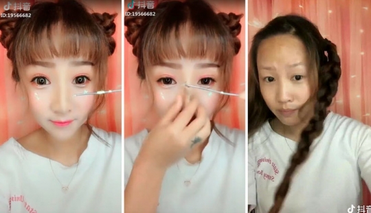 Quita la cara: increíbles fotos de bloggers antes y después de maquillaje de eliminación