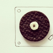 Real works of art from household items and food