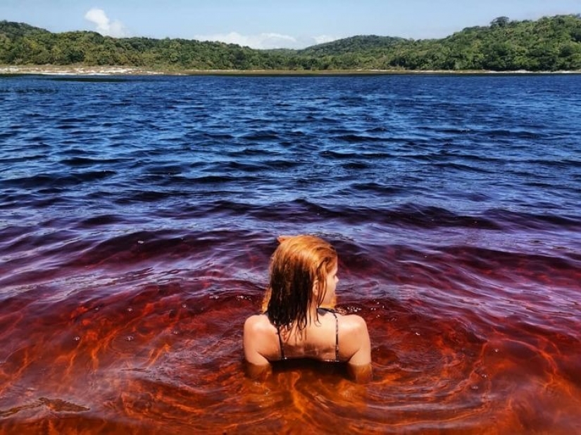 ¡Refréscate! Inusual lago Coca-Cola en Brasil atrae a turistas de todo el mundo