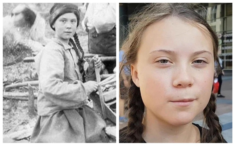 Reincarnation exists? Twins of celebrities from the past